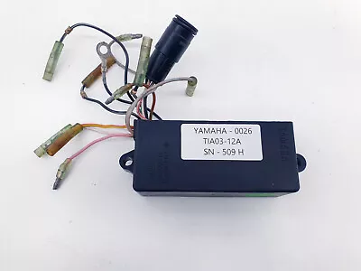 Yamaha Outboard 60hp 70hp TIA03-12A Engine Control Unit Power Pack CDI Ignition • $180