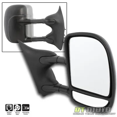 1999-2007 FORD F250~F550 SUPER DUTY Telescoping Towing MANUAL Mirror Passenger • $49.99