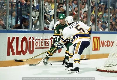 BRIAN BELLOWS In ACTION 35mm COLOR SLIDE Minnesota NORTH STARS Star PLAYER+++++ • $19.99