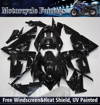 Fairing Bodywork Gloss Black ABS Fit For KAWASAKI Ninja ZX-10R ZX10R 2004-2005 • $349.99