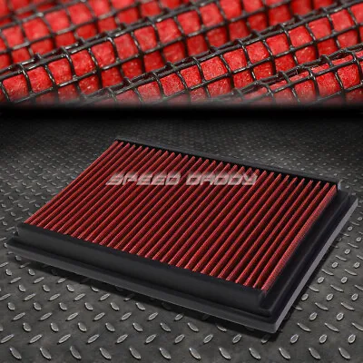 For 07-13 Mazda3/mazda5 Red Reusable/washable Drop In Air Filter Panel • $17.99