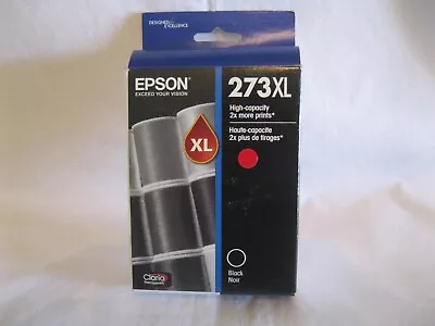 Genuine Epson 273XL Black Ink High Capacity Cartridge Best Before December 2018 • $14.99