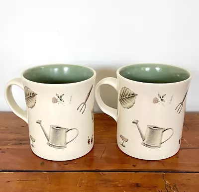 Lot Of2 - Hallmark  Coffee Mugs - Marjolein Bastin By Portfolio Pfaltzgraff • $32.95