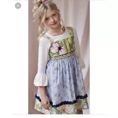 Girls Matilda Jane Wonderful Parade No Knot Dress Size 8 • $50