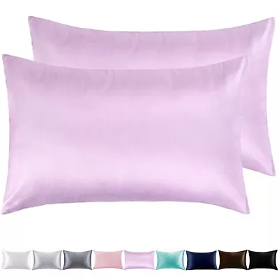 2 4 X Pillow Case Luxury Cases Poly Cotton Housewife Pair Pack Pillow Cover Us • $14.19