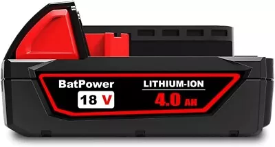 BatPower 18V 4Ah 48-11-1820 Battery Compatible With Milwaukee 18V 2Ah 3Ah 1.5Ah • $29.99