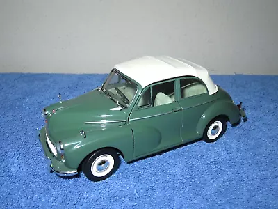 £145.12 • Buy Morris Minor Cabriolet Minichamps 1:18 Opening Hood, Doors & Trunk. Top & Boot