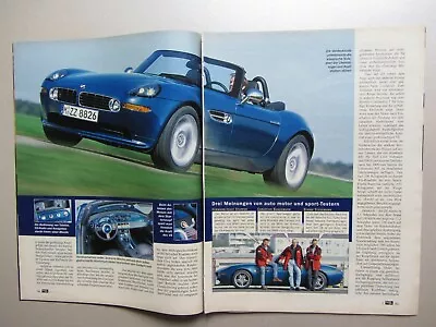 BMW Z8 With 400 Hp - Test Report From 2000 On 8 Pages • $2.07