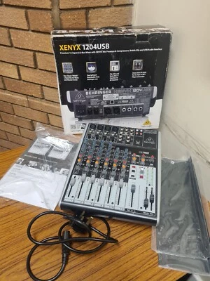 £120 • Buy Behringer XENYX X1204USB Premium 12-Input 2/2-Bus Mixer Excellent Condition