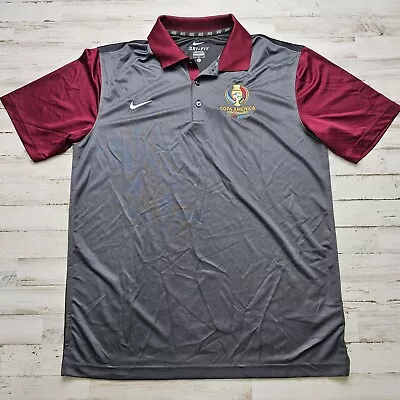 USA POLO SHIRT Lg Copa America Centenario 2016 Nike Dri-Fit S/S Soccer Futbol • $11.99