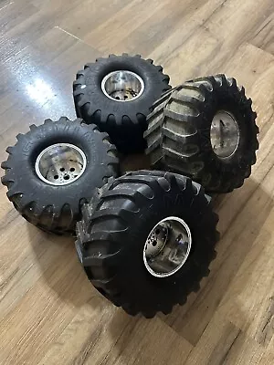 Jumbo Kong Emaxx Tmaxx 3.3 2.5 Wheels And Tires. HUGE • $98.99