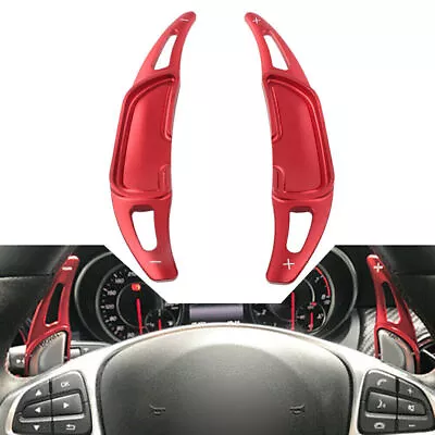 Red Car Steering Wheel Shift Paddle Shifter For 2016-2018 17 Benz SL63/SL65 R231 • $26.84