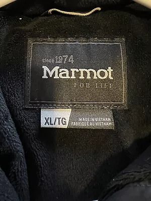 Women’s Marmot 700 Fill Goose Down Fur Hood Parka Puffer Jacket - Size XL • $99.99