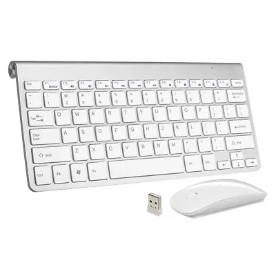 £17.99 • Buy Wireless MINI Mouse And Keyboard Boxed Set For 2011 I Mac IMac SV Ku