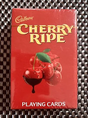 Cadbury Cherry Ripe Playing Cards Promo Collectors Item - Factory Sealed • $10