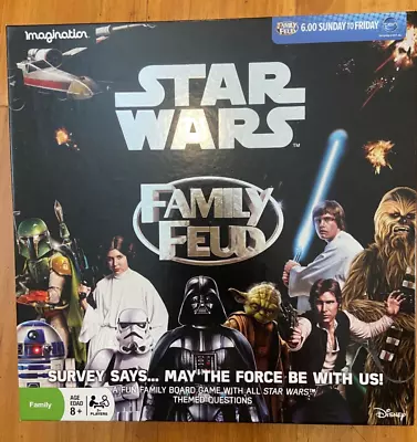 Imagination Star Wars FAMILY FEUD Board Game Good Condition • $15.99