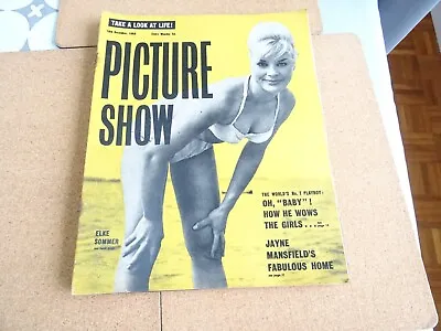 Picture Show Dec 10th 1960 Elke Sommer Jayne Mansfield Shirley Ann Field • £5