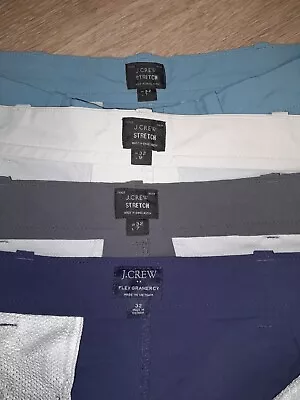 J Crew Tech Shorts 7  Inseam - Waist Size 32 *LOT OF 4* • $29.99