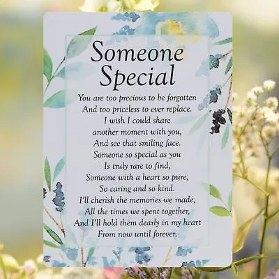 Someone Special - Graveside Waterproof Memorial Card | Sentiment Poem | Tribute • £2.99