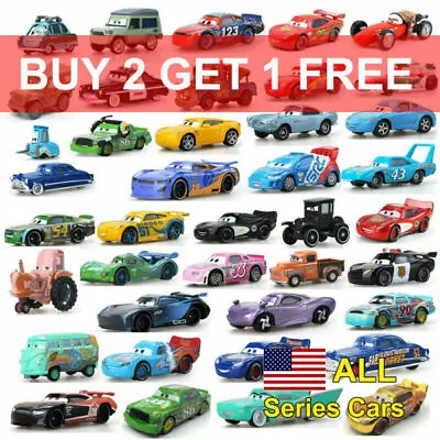 New Disney Pixar Cars Mcqueen Movie Alloy Toy Car 500+ Styles Christmas Gifts US • $13.01