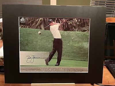 Zach Johnson PGA Tour Matted Autographed 8 X 10 Photo. U/D SP Signature Series • $29.95