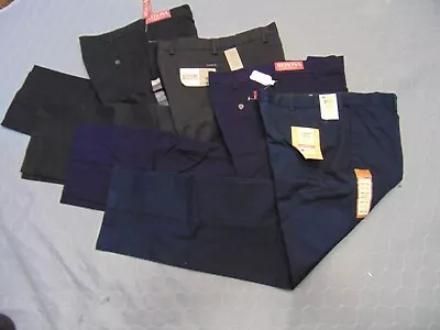 NWT Lot Of 4 Mens Dress Pants Khakis 36x32 Dockers Haggar Merona • $69.99