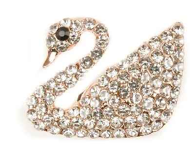£11.95 • Buy Brooches Dress Pin Cute  Little Sparkly Austrian Crystal  Swan Brooch Lapel