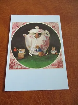 Racey Helps Medici Postcard The Country Cousin's Visit P.C.1641 Mice • £2