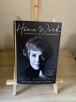 $107.99 • Buy Home Work - Julie Andrews Signed Insert 1st Printing (2019) (HCDJ) 1st Edition