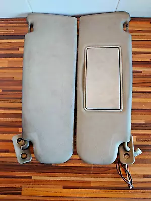 Gray Sun Visor Sunvisor Set Front Left Right Volvo 850 V70 S70 C70 Year 93-00 LH • $40