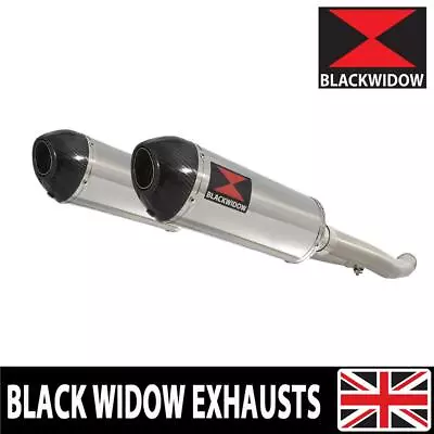 ZZR 1400 ZX14 Ninja 2012-2020 4-2 Exhaust Silencers End Cans 300ST • £349.99