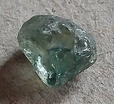 Montana Sapphire Rough. 1.66 Carats. LIME GREEN. Heat Treated. Clear. Clean. • $58.10