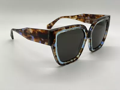 BRAND NEW J.F. REY MADISON 9826 HAVANA BROWN/BLUE SUNGLASSES 54-16-143mm • $210