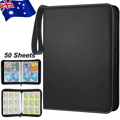 900 & 400 Card Holder  For Playing Card NRL AFL Trading Card Photo Album Book • $12.60