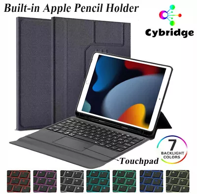 $13.99 • Buy Wireless IPad Keyboard Case Cover Bluetooth Touchpad For IPad 9/8/7 10.2  10.5 