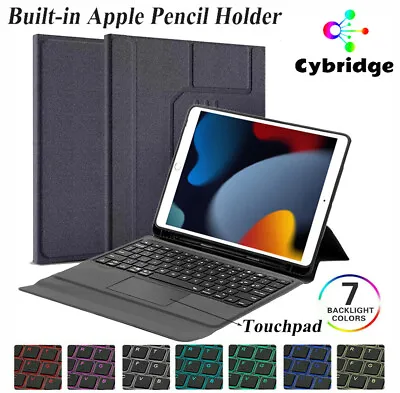 $15.99 • Buy Wireless IPad Keyboard Case Cover Bluetooth Touchpad For IPad 9/8/7 10.2  10.5 