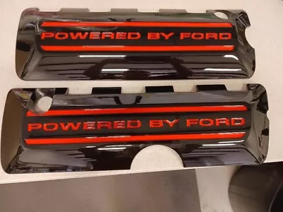 2011-2017 Mustang 5.0 OEM Coil Covers Painted UA Black With Red Letters Pair • $250