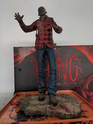 NECA Cult Classic Dawn Of The Dead Plaid Shirt Zombie Horror Figure With Bass  • £49.99