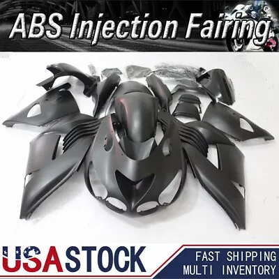 Matte Black Fairing Kit For Kawasaki Ninja ZX14 ZX1400C 06-2011 ABS Bodywork Set • $349.90