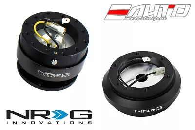 NRG Steering Wheel Short Hub + Black Gen2 Quick Release Civic EF9 Integra DA9 • $246.99