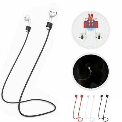 $2.48 • Buy Magnetic Silicone Anti-Lost Loop Sport Strap Rope For Airpods Bag Earphone K9S5