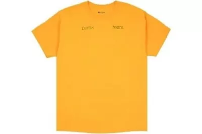 Pyrex 45 Denim Tears Champion T-Shirt Yellow Size L BNIB Virgil Abloh • $218.88