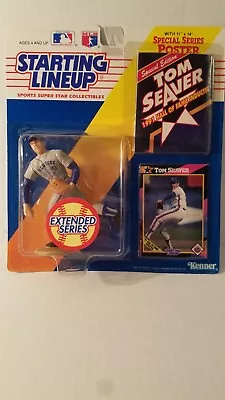 1992 Kenner Starting Lineup Tom Seaver New York Mets With Poster! Hall Of Famer! • $9.99