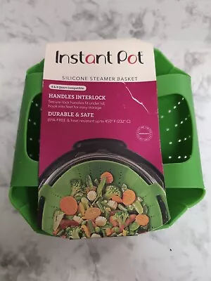 New!! Instant Pot Silicone Steamer Basket 6 & 8 Quart Compatible Green BPA Free • $8