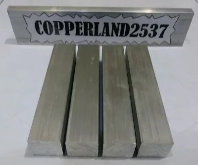 4 Pc 1  X 1  X 5  Long New 6061 Solid Aluminum Plate Flat Stock Bar Milling Tool • $24.99