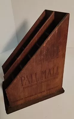 Vintage Pall Mall  Cigarettes Herbert Tareyton Wood Store Counter Display • $119.99