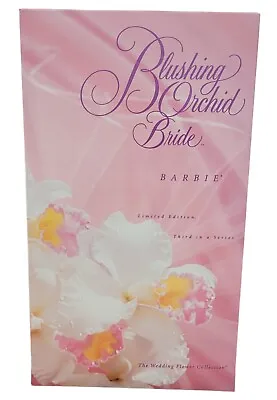 Blushing Orchid Bride Barbie Doll NRFB #16962 Wedding Flower Collection • $64.99
