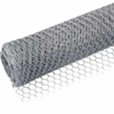 Galvanised Chicken Wire Mesh Netting Rabbit Cage Aviary Fence Plant Net • £10.99