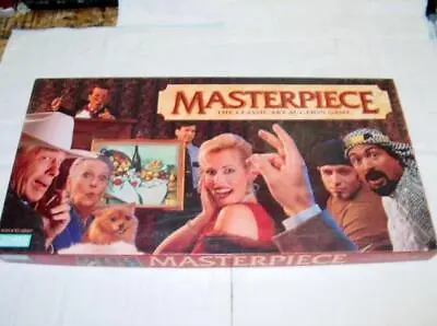 Parker Brothers 1996 : MASTERPIECE - High Bidding Art Auction Game (NrMT) • $59.99