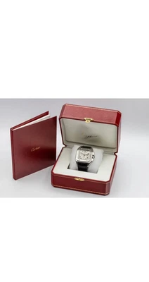 £5950 • Buy Cartier Santos 100 XL Chronograph 42mm Black Alligator Strap Full Set Stunning